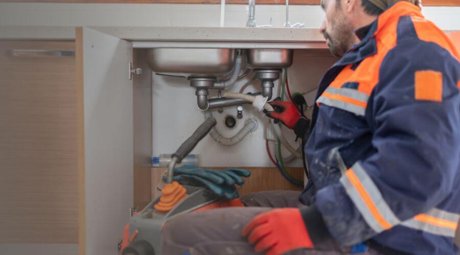 Professional slab leak plumber services in Webb, MS